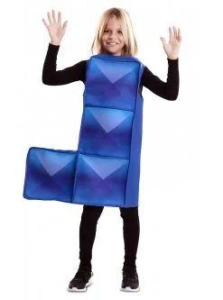 Funidelia Blauw Tetris Kostuum Voor Kinderen