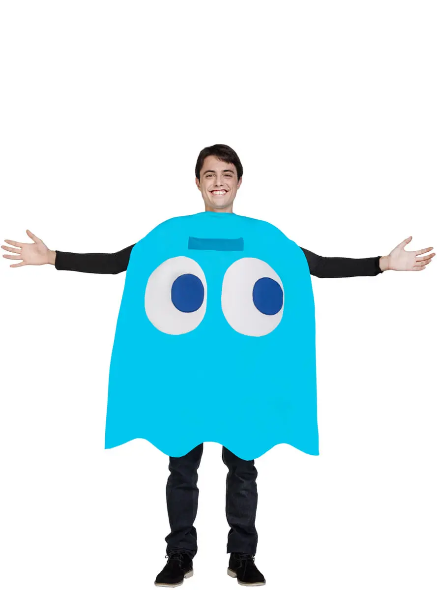 Funidelia Ghost Inky Pac-Man Kostuum - Afbeelding 4