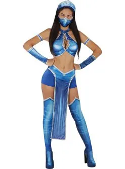 Funidelia Kitana Kostuum - Mortal Kombat