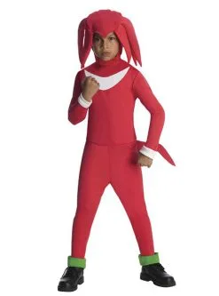 Funidelia Knuckles Kostuum Voor Jongens - Sonic The Hedgehog