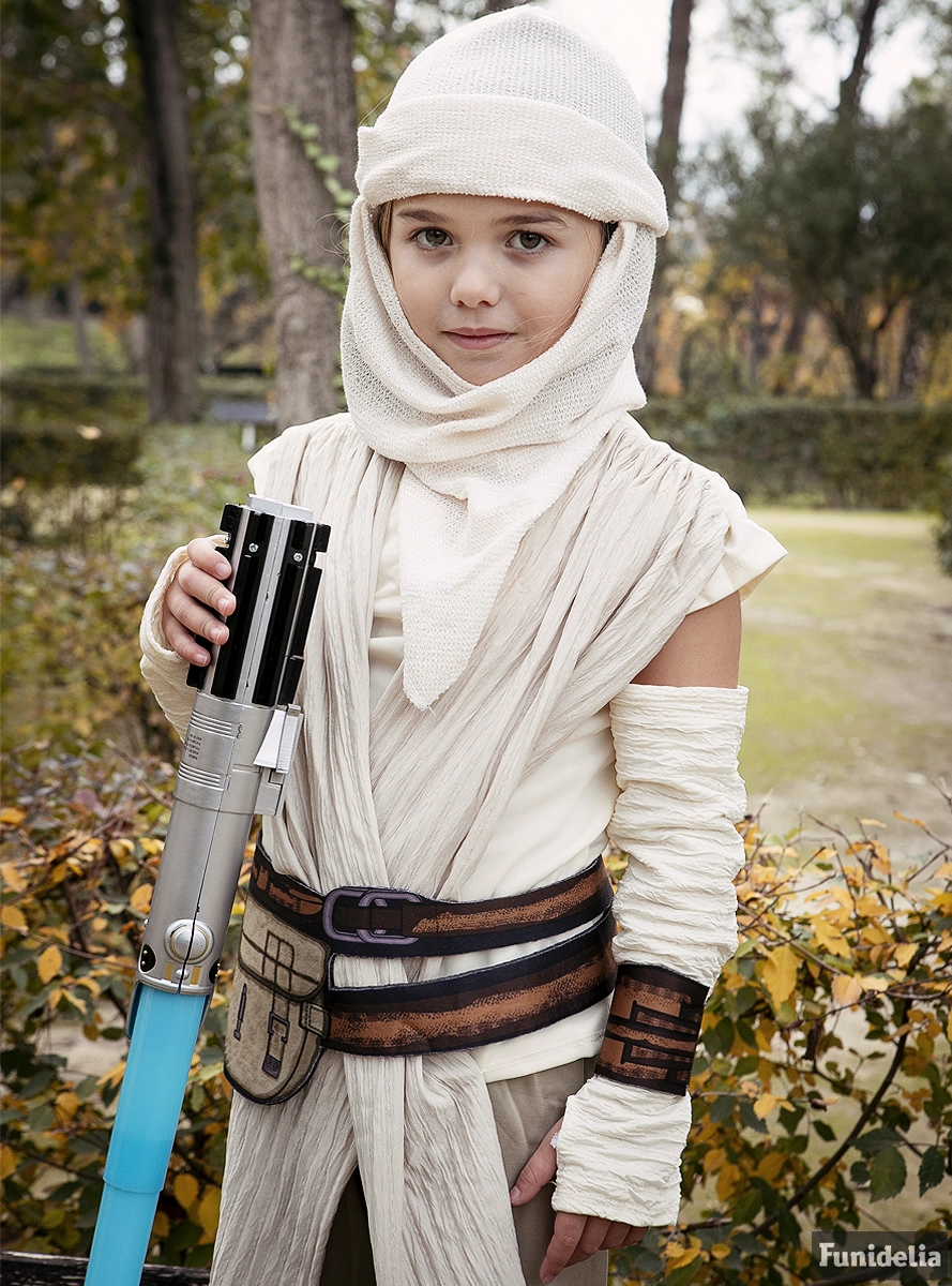 Funidelia Rey Star Wars Episode 7 Deluxe Kostuum Voor Meisjes - Afbeelding 2