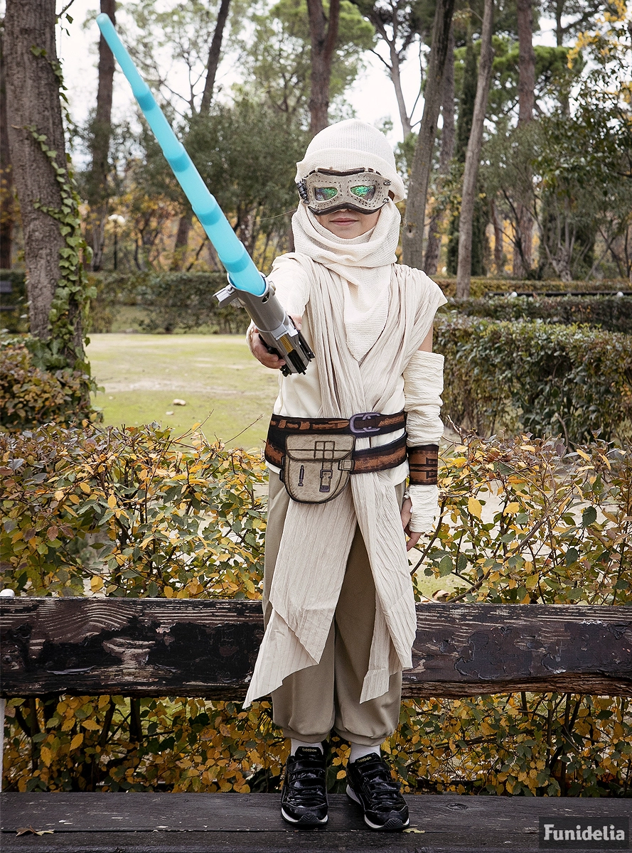 Funidelia Rey Star Wars Episode 7 Deluxe Kostuum Voor Meisjes - Afbeelding 3