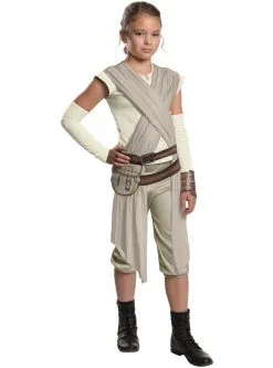 Funidelia Rey Star Wars Episode 7 Deluxe Kostuum Voor Meisjes