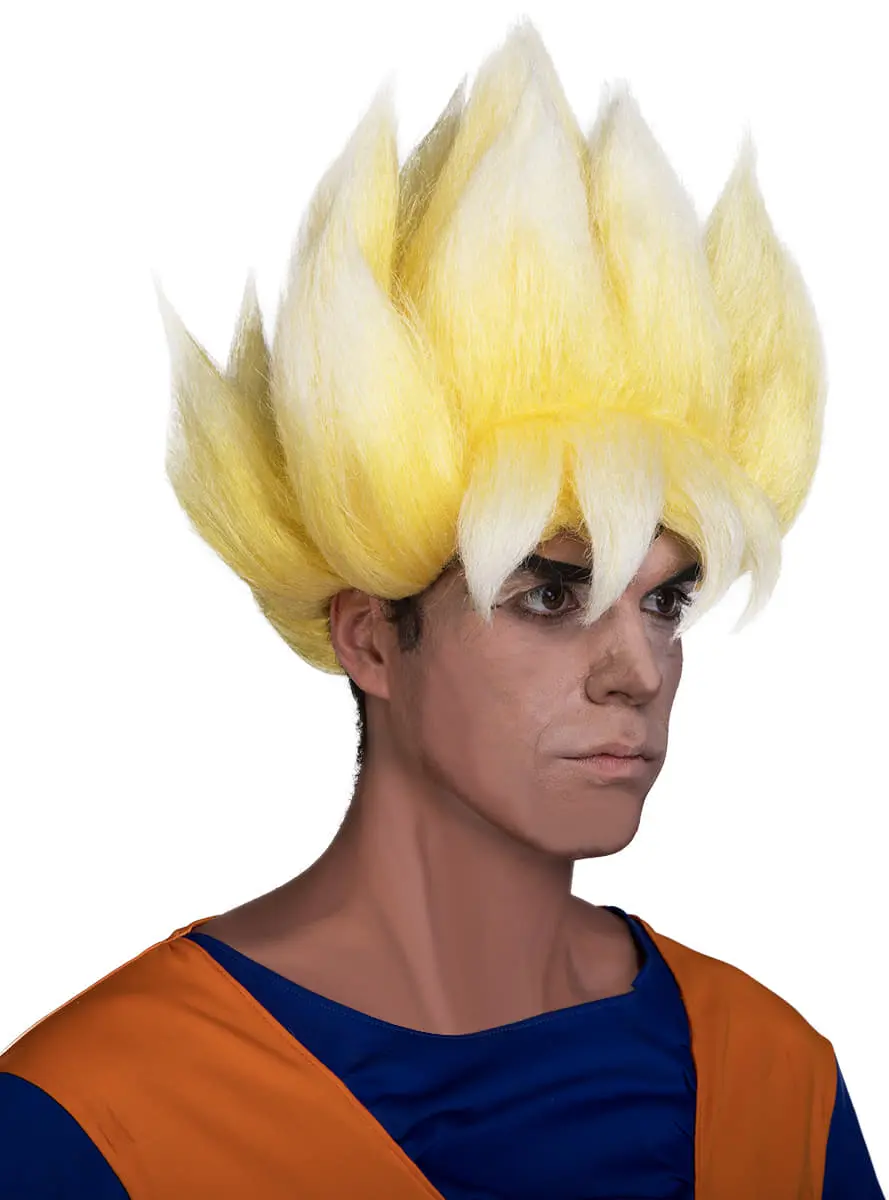 Funidelia Super Saiyan Pruik Dragon Ball