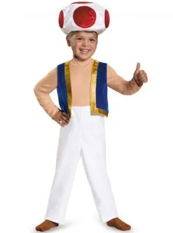 Funidelia Toad Super Mario Kostuum Voor Jongens